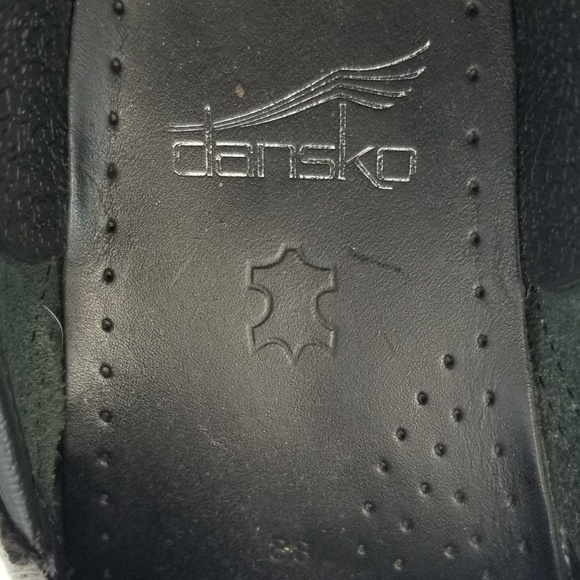 Dansko Professional Clogs Patent Burgundy Shoes Women's Size 7.5 - 8 EU Size 38 - Picture 8 of 16